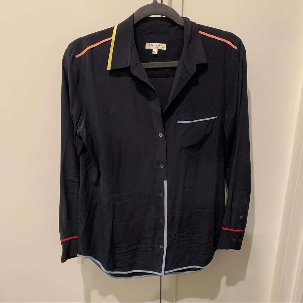 Equipment Silk Button Down
